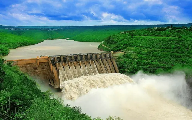 Srisailam Dam viewpoint during a road trip
